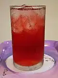 Une boisson rafraîchissante.