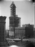 Durant sa construction en 1913