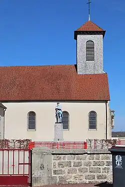 Monument aux morts de Pluvet.