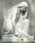 Pleureuse sur la tombe Jacobi par Fidel Binz.