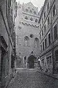 La façade en 1934.