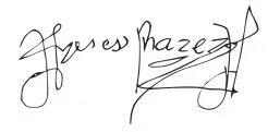 signature d'Inés de Suárez