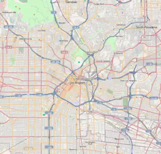 voir sur la carte de Los Angeles
