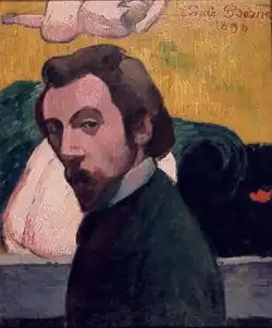 Autoportrait, 1890 – Musée des Beaux-Arts de Brest, Brest.
