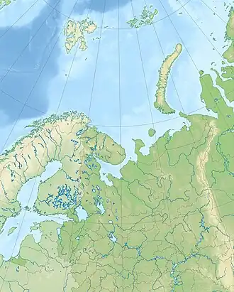 Voir sur la carte topographique du district fédéral du Nord-Ouest