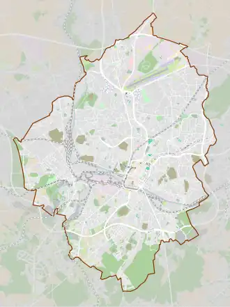 Voir sur la carte administrative de Charleroi