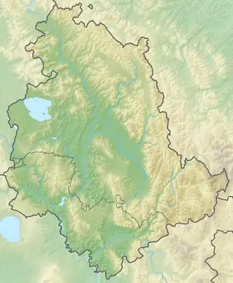 Voir sur la carte topographique d'Ombrie