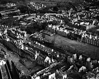 Vue aérienne.