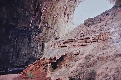Entrée d'une grotte
