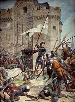 Au siège d'Orléans, par Jules-Eugène Lenepveu.