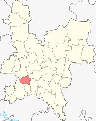 Localisation de Raïon d'Arbaj