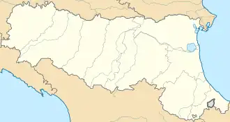 Voir sur la carte administrative d'Émilie-Romagne