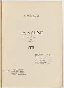 Image illustrative de l’article La Valse