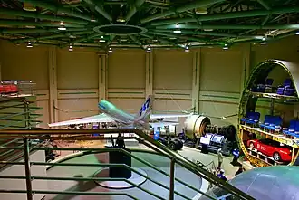 Rez-de-chaussée du musée.