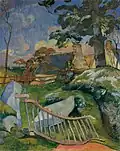 La Barrière, par Paul Gauguin en 1889.