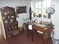 La maison de Marie Henry : vue intérieure d'une autre salle.