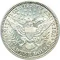 Revers d'un quart de dollar américain datant de 1913