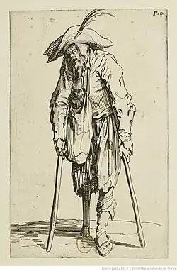 no&nbsp;14 : Le mendiant à la jambe de bois
