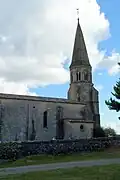 Façade nord de l'église (août&nbsp;2011)