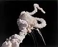 Explosion de Challenger.