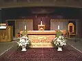 Autel de l'église inférieure