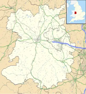 (Voir situation sur carte : Shropshire)