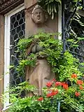 Détail de la façade.