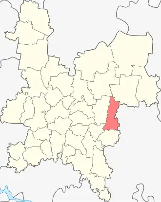 Localisation de Raïon de Falionki