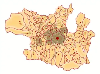 Localisation de Zone Rurale Estde Vitoria-Gasteiz