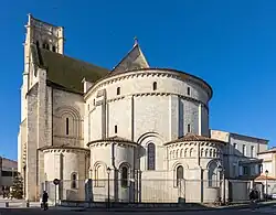 L'abside romane.