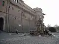 La fontaine Masini et la loge Veneziana