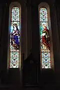 Sainte Jeanne et sainte Catherine