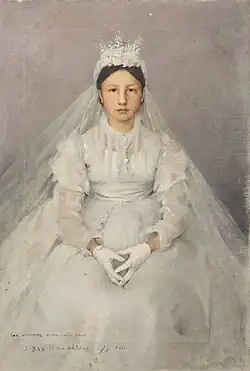 La Communiante, après 1878 – Musée d'Orsay, Paris.