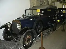 Laurin & Klement Une Škoda 110 (1925 ; musée dopravy, Bratislava).