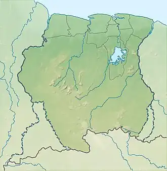 (Voir situation sur carte : Suriname)