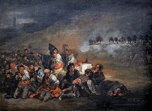 La Fusillade (1869) Musée Goya