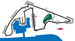 Tracé de la course