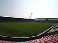 Vue du stade depuis le quart de virage Nord-Ouest