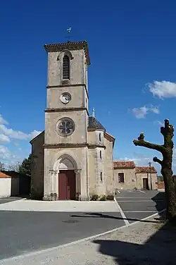 L'église Saint-Jean-Baptiste de Bessay