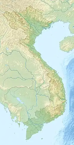 Plan avec la localisation des Parcs nationaux du Viêt Nam