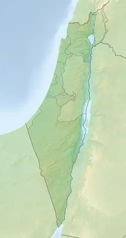 Voir sur la carte topographique d'Israël