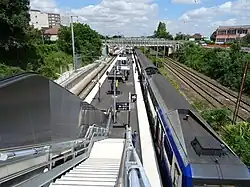Le quai central.