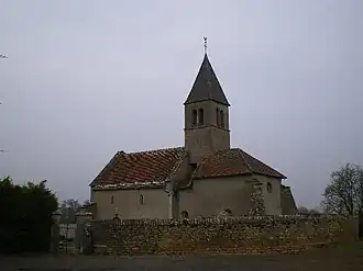 L'église de Champlieu.