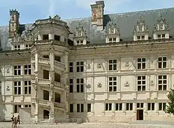 L'aile François Ier du château de Blois (1514-1527).