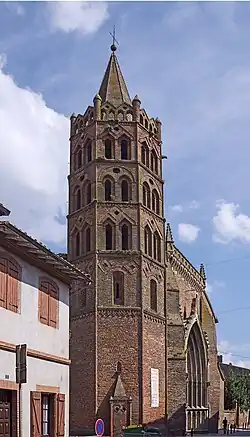 L'église Notre-Dame et son clocher octogonal