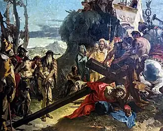 La Montée au Calvaire, 1737-1738 par Giambattista Tiepolo.