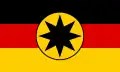 Drapeau national avec l'étoile de Waldeck