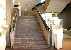 L'escalier principal.