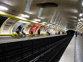 Le même carrossage repeint en jaune, en 2008.