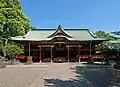 Bâtiment principal du sanctuaire Nezu.